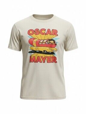 Oscar Mayer Vintage Logo Men's Graphics Tee, Size Large, New!